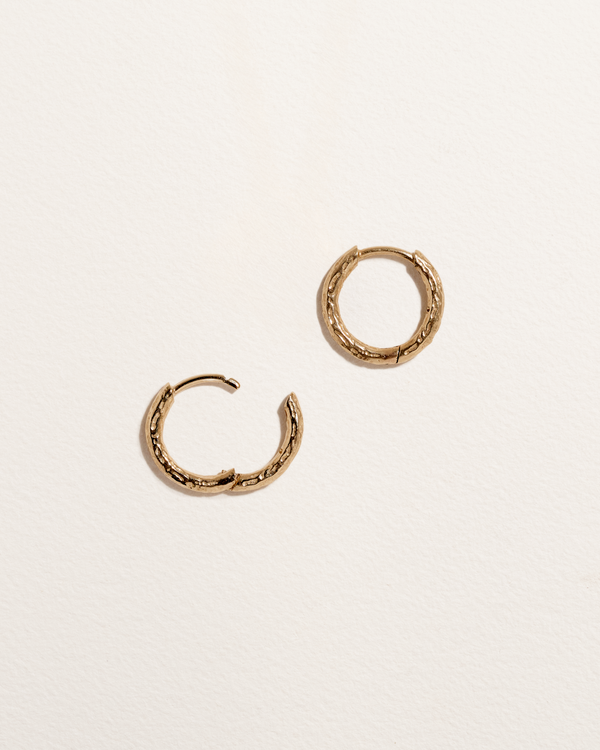 pamela love Hand Carved Huggie