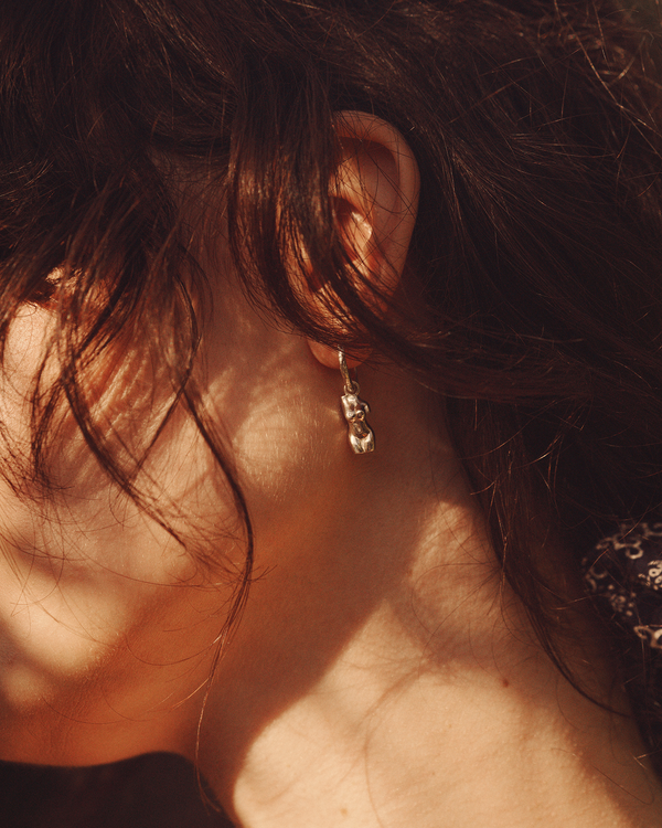 Pamela Love Hand Carved Huggie