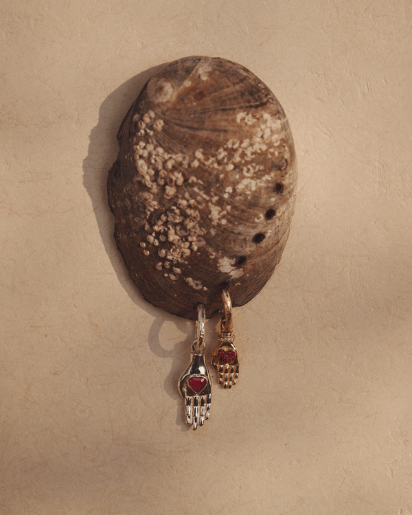 Pamela Love Heart In Hand Charm