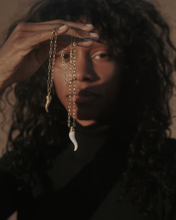 Pamela Love Horn Pendant