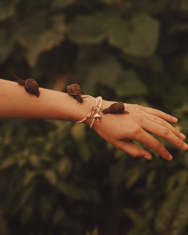 Pamela Love Inlay Mushroom Charm