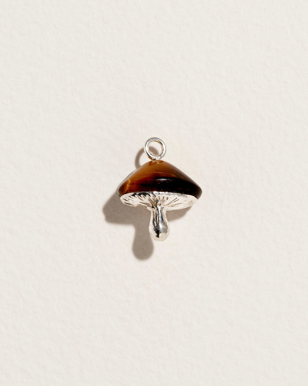 pamela love Inlay Mushroom Charm