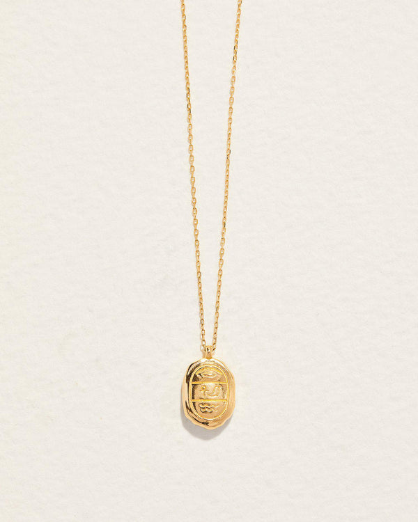 Pamela Love Inlay Scarab Pendant