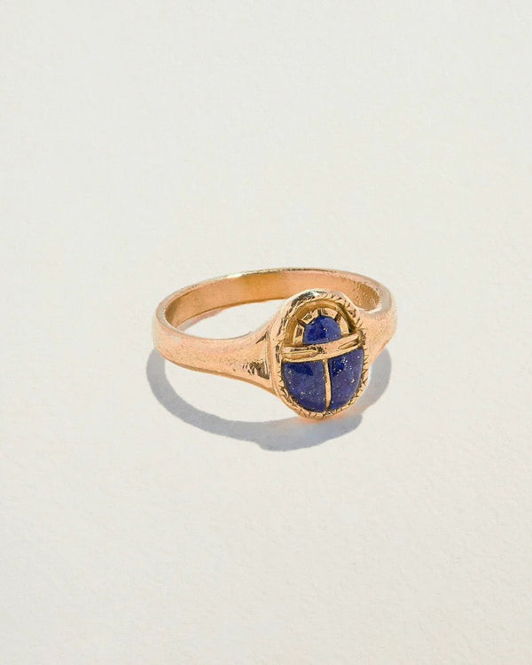 pamela love Inlay Scarab Ring