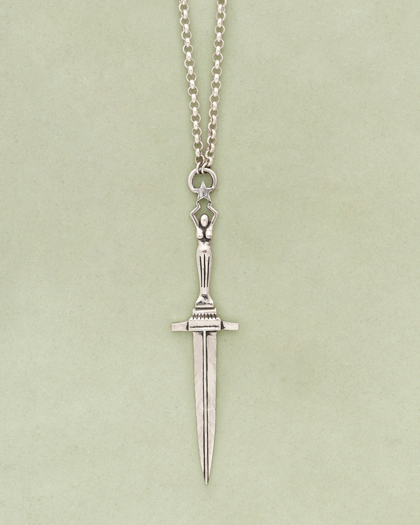 pamela love Large Dagger Pendant