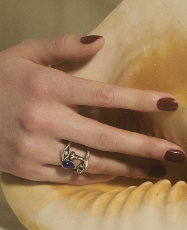 pamela love Large Portrait Ring