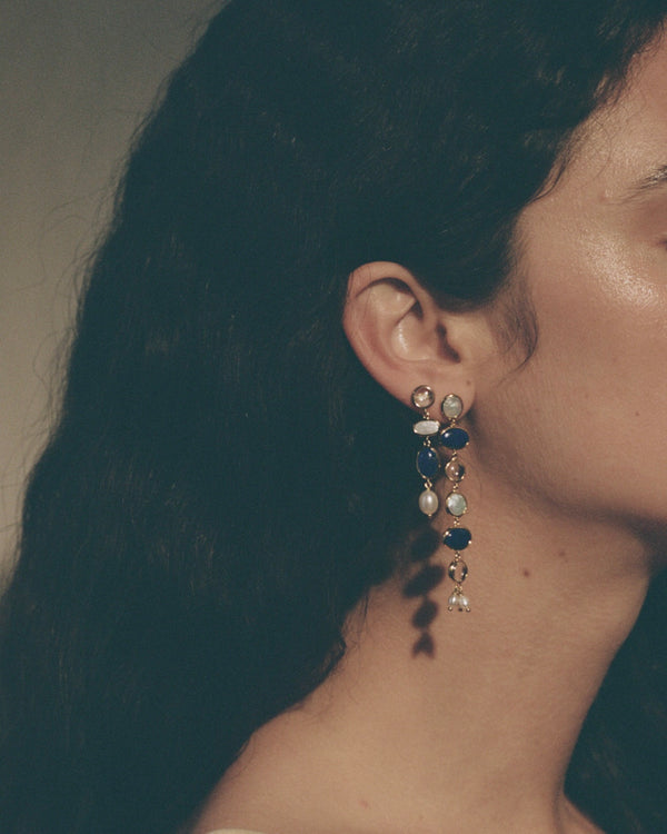 Pamela Love Long Annika Earrings