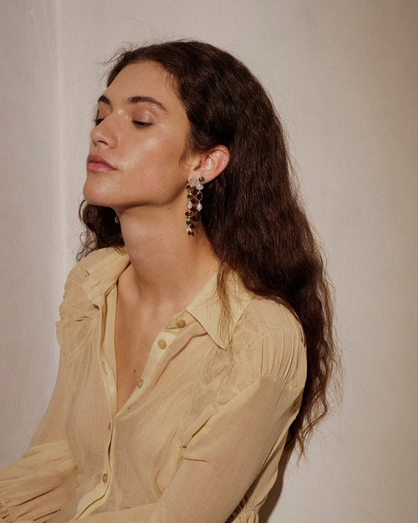 Pamela Love Long Annika Earrings