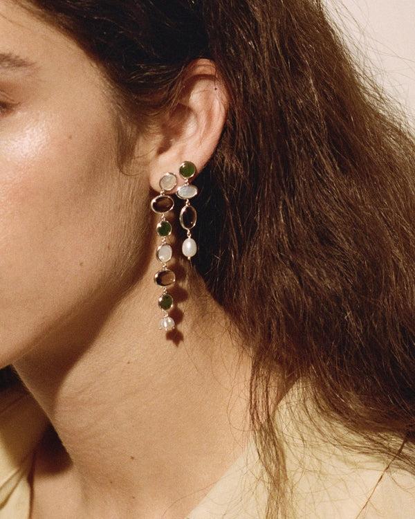 Pamela Love Long Annika Earrings