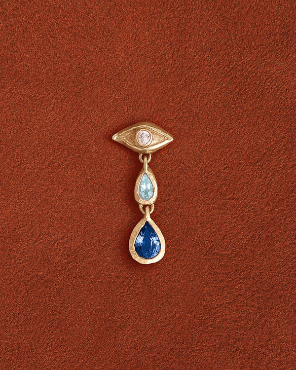 pamela love Long Cry Earring