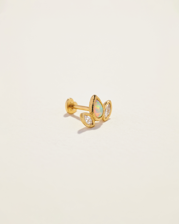 Pamela Love Marquise Pear Stud