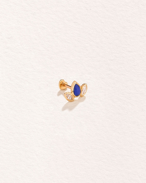 Pamela Love Marquise Pear Stud