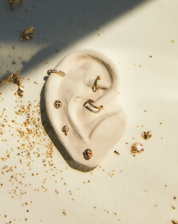 Pamela Love Memento Mori Stud