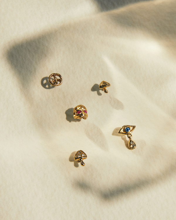 Pamela Love Memento Mori Stud