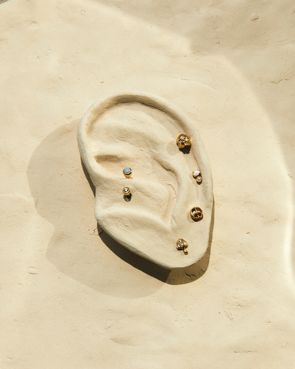 Pamela Love Memento Mori Stud