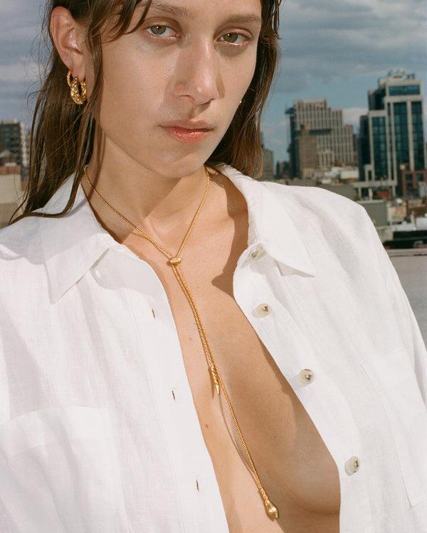 Pamela Love Mini Ondine Hoops