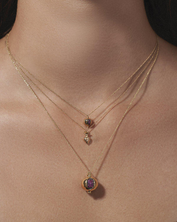 Pamela Love Mini Ruby Hera Pendant