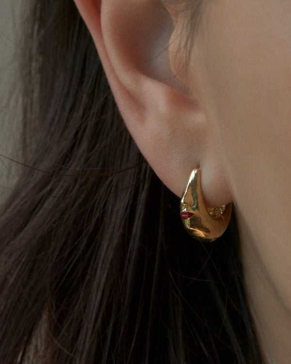 Pamela Love Mirror Hoops