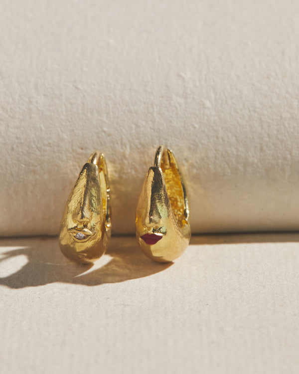 Pamela Love Mirror Hoops