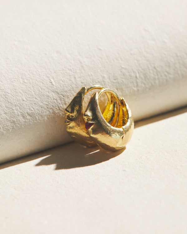 pamela love Mirror Hoops