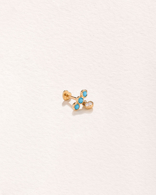 Pamela Love Molten Bar Drop Stud