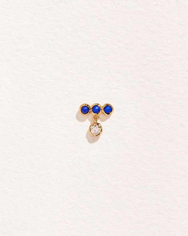 pamela love Molten Bar Drop Stud