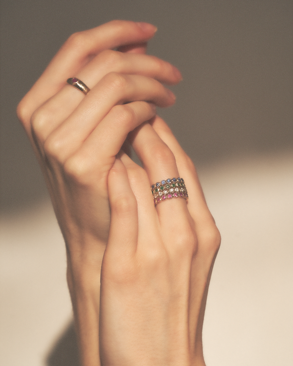 pamela love Molten Eternity Band