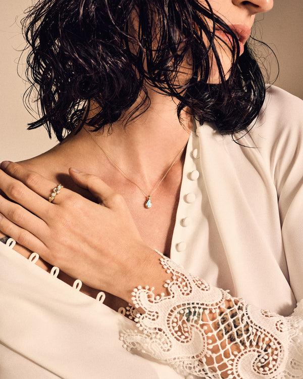 Pamela Love Molten Raindrop Pendant