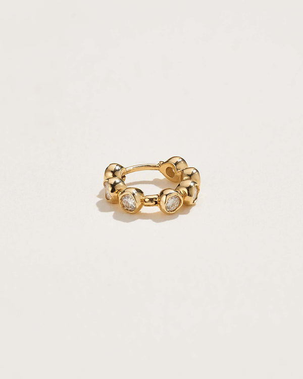 Pamela Love Molten Stone Huggie