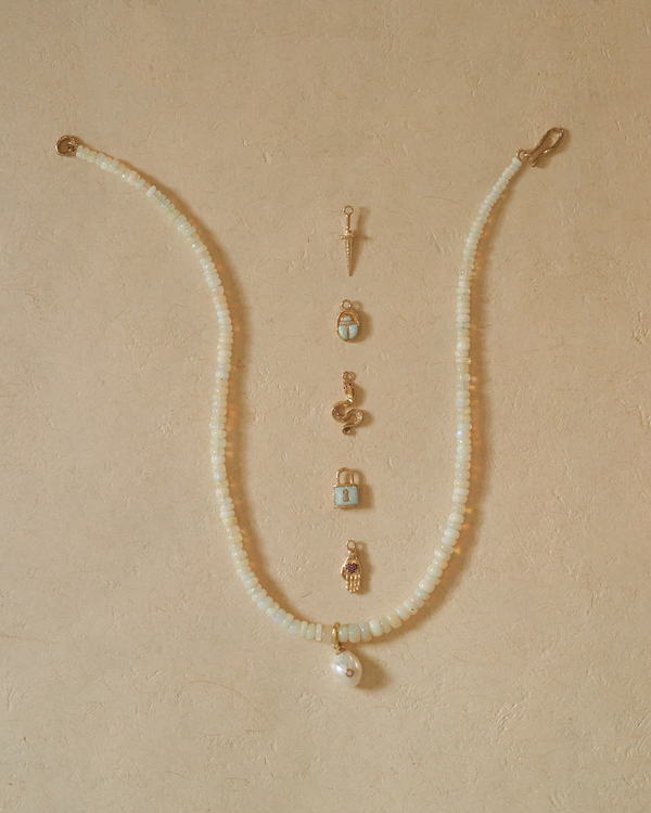 Pamela Love Opal Rondelle Chain