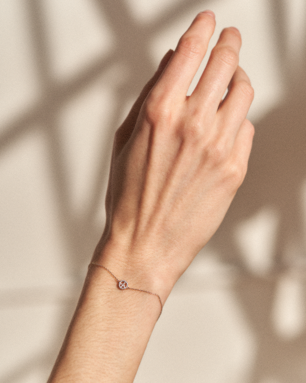 Pamela Love Pavé Peace Bracelet