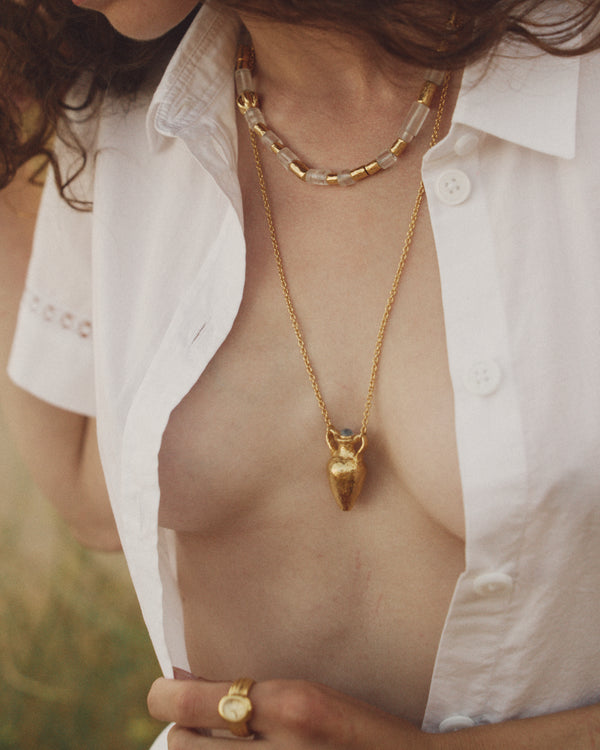 Pamela Love Perfume Amphora Necklace