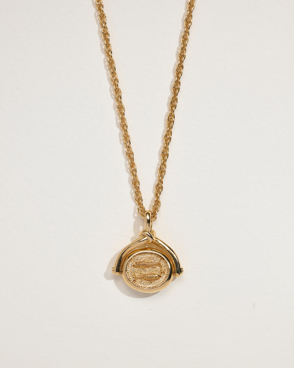 pamela love Pisces Spinner Pendant
