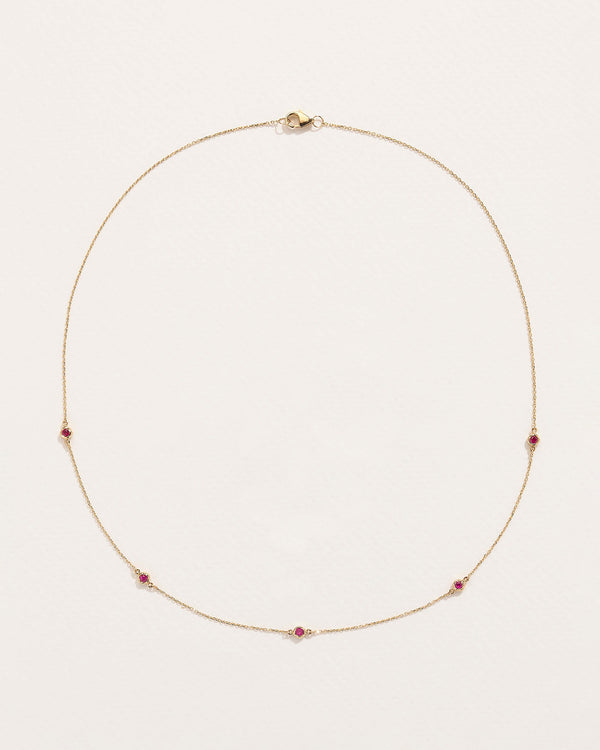 pamela love Ruby Station Necklace