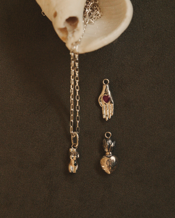 Pamela Love Sacred Heart Charm