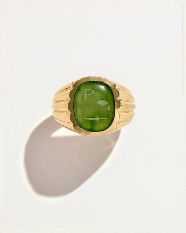 pamela love Scallop Signet