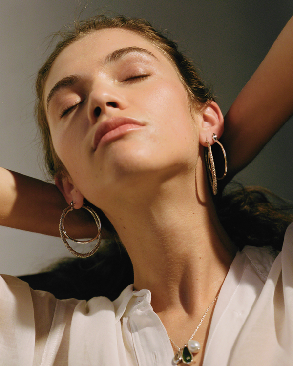 Pamela Love Serpente Hoop