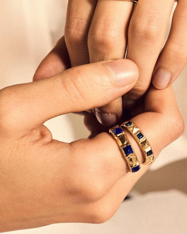 Pamela Love Stone Pyramid Band