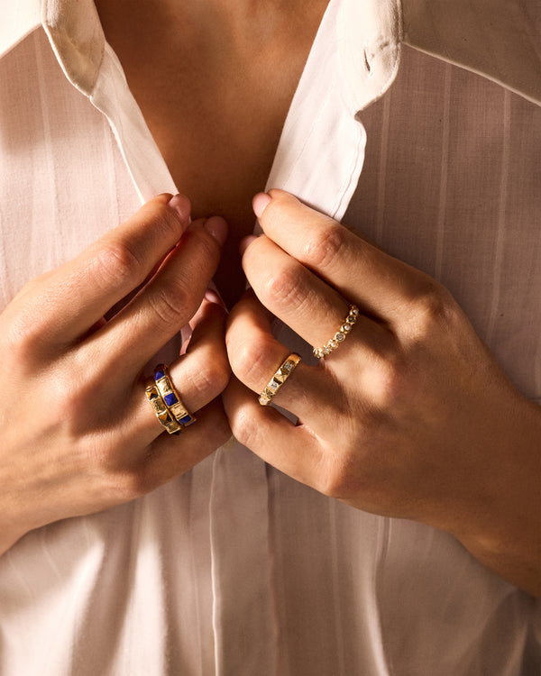 Pamela Love Stone Pyramid Band