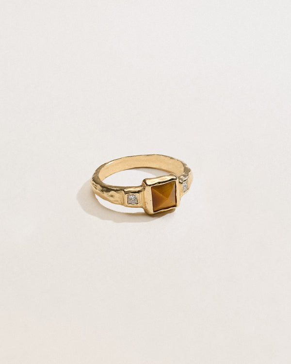 pamela love Stone Pyramid Ring