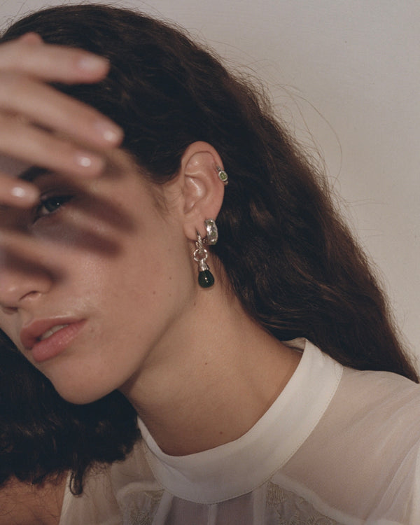 Pamela Love Stone Tube Hoop