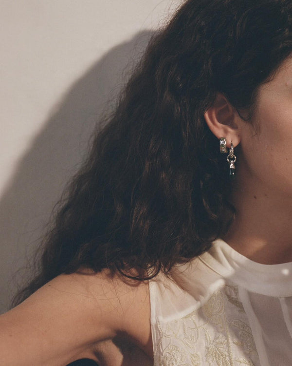 Pamela Love Stone Tube Hoop