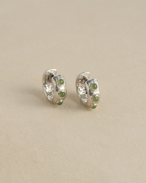 pamela love Stone Tube hoop