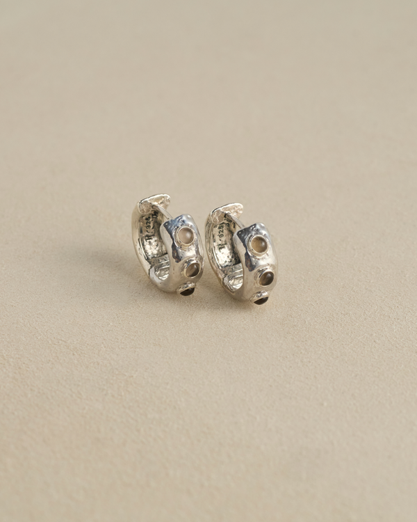 pamela love Stone Tube hoop