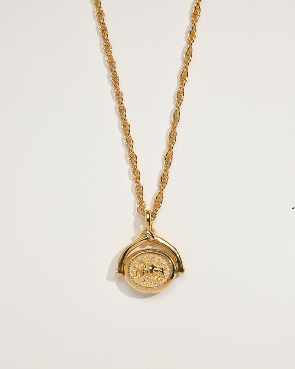 pamela love Taurus Spinner Pendant