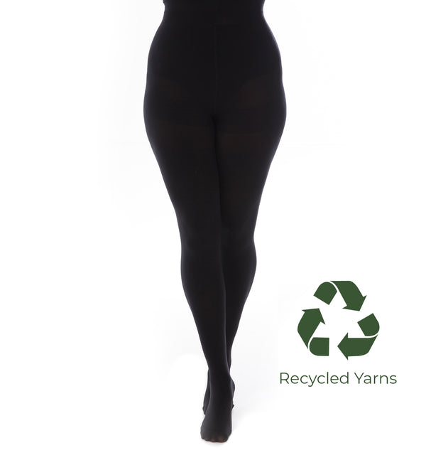 pamela mann 90 Denier Opaque Curvy Super Stretch Recycled Yarn Tights
