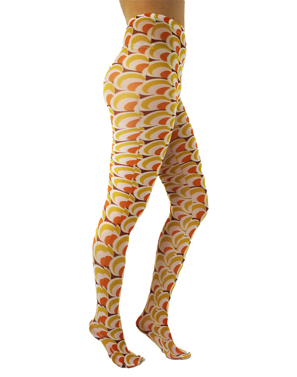 Pamela Mann 60s Groove Printed Tights