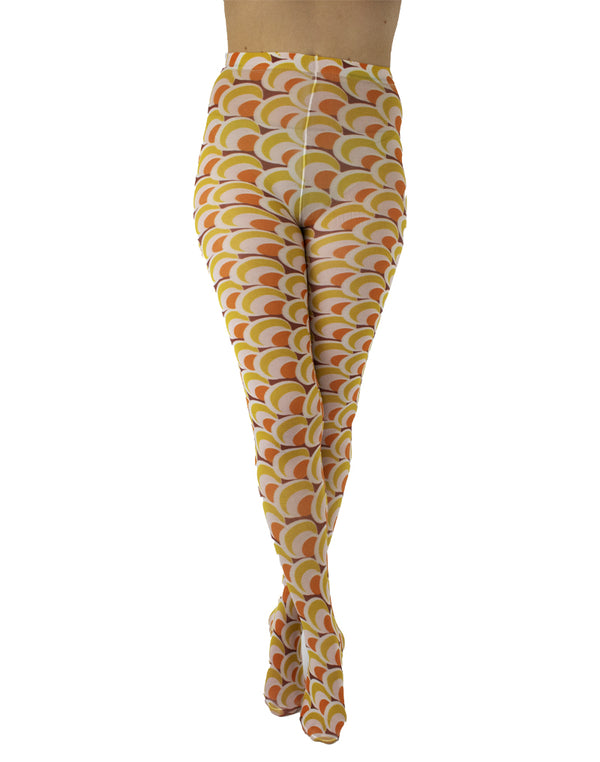 Pamela Mann 60s Groove Printed Tights