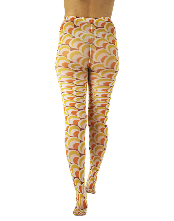 Pamela Mann 60s Groove Printed Tights