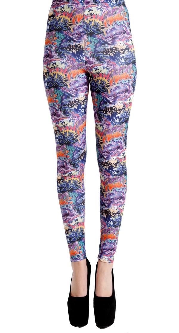 pamela mann Artist Multi-Coloured Leggings